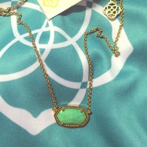 Mint Green KENDRA SCOTT necklace!