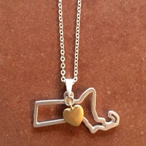 Massachusetts Necklace *SOLD*