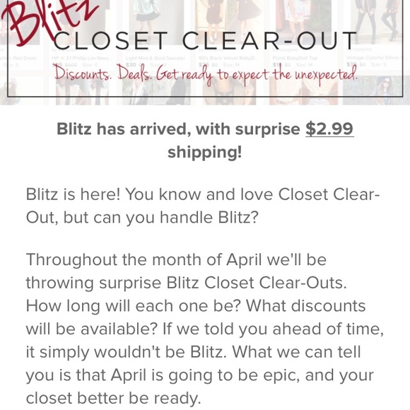 Price Drops in my Closet! Check It Out!