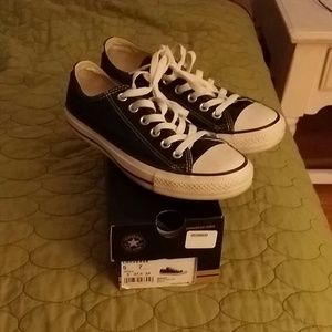 Navy Blue Converse All Stars