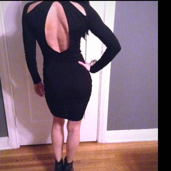 Sexy Asos long sleeve cut out dress - Picture 3 of 3