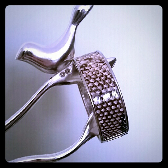 Faux Reptile Skin Pattern Bracelet