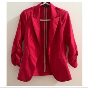 Red blazer