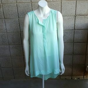 H&M mint flowy tank