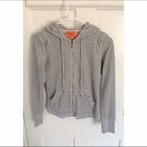 Juicy couture velour zip up track jacket.
