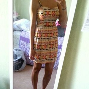 Aztec summer dress