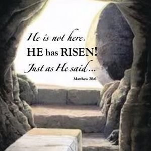 HE IS RISEN! Happy Easter everyone!!! 🐰💗🐰💗🐰