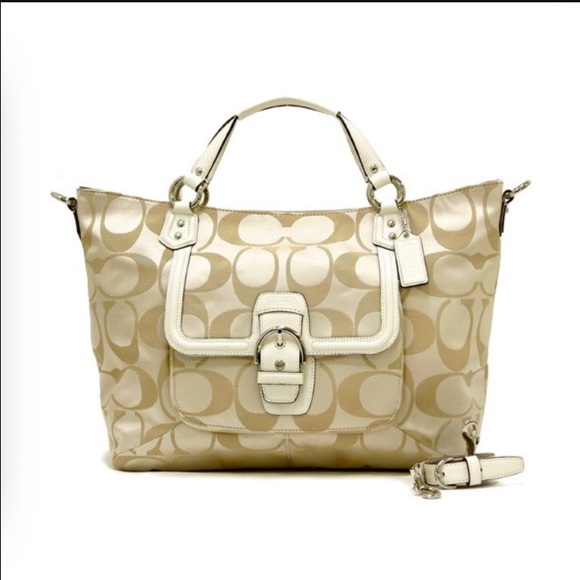 Coach Campbell Signature Izzy Fashion Satchel