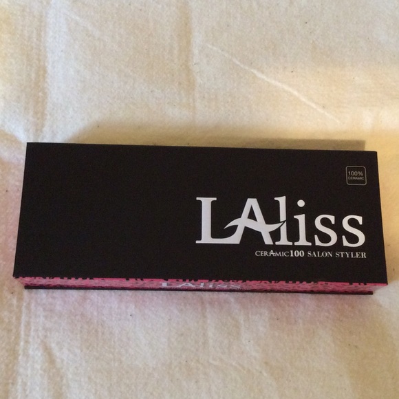 LAliss Ceramic Salon Styler- Pink Leopard- 1.25" - Picture 1 of 4