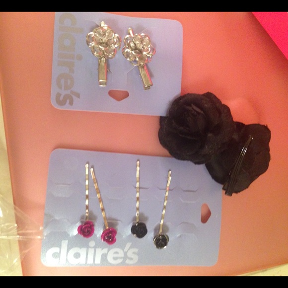 Flower hair accessories
