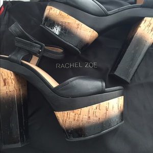 Rachel Zoe Ombrè Platform Sandal Size 9.