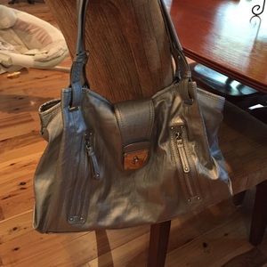 Silver Nine West handbag