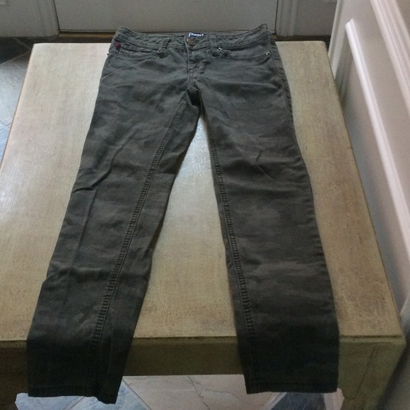Trendy Camo Skinny Jeans - Girls' 10