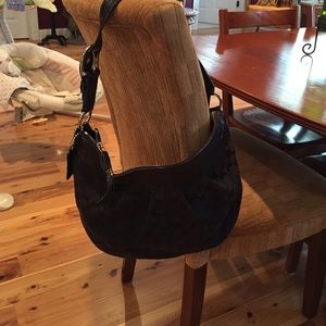 Black Coach handbag