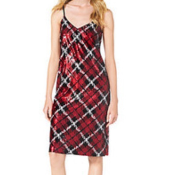 Michael Kors Sequin Slip Dress