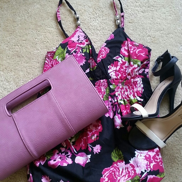 🎉 Host Pick 🎉 Floral Spring Crochet Rose Dress