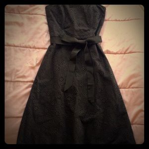 Banana Republic Eyelet Fit n Flare Dress