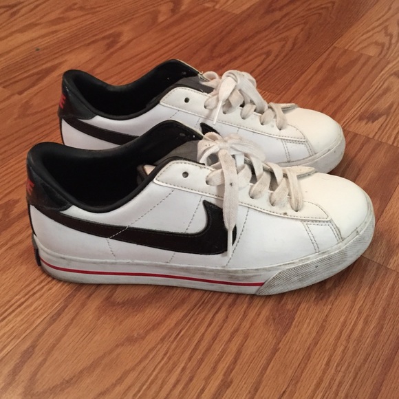 Black and Red Nike Sneakers