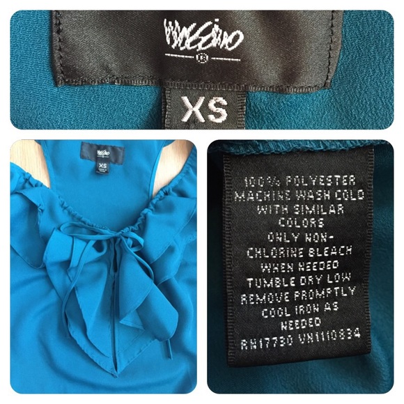 🚫Sold🚫Mossimo ruffle collar razorback tank sz XS - Picture 2 of 4