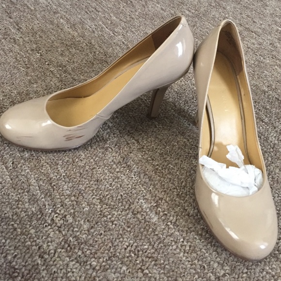 Nine West patent nude shoe - Picture 4 of 4