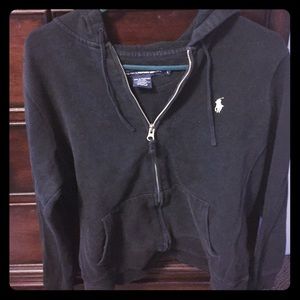 Ralph Lauren Black Zip Up Jacket