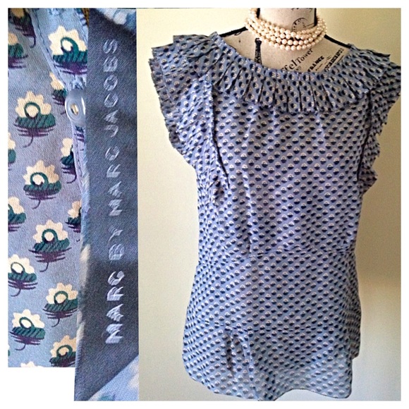 Marc by Marc Jacobs Tops - Marc Jacobs Silk Top