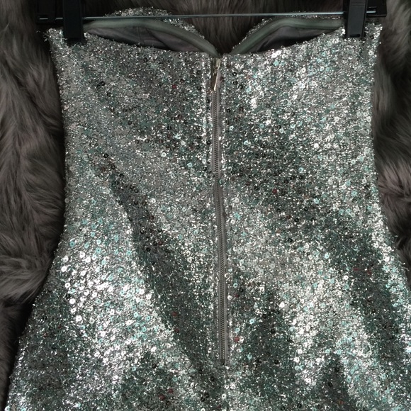 Silver sparkle dress - Picture 3 of 4