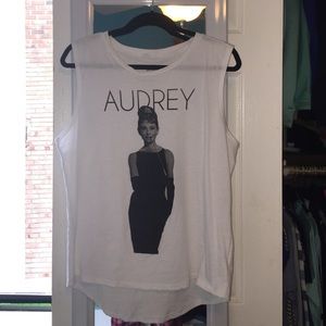 Audrey graphic tank