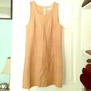 Joie Leather Shift Dress