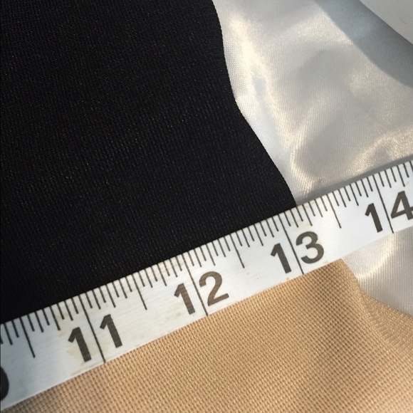 💗blk & Cream cocktail Dress💗 - Picture 3 of 4