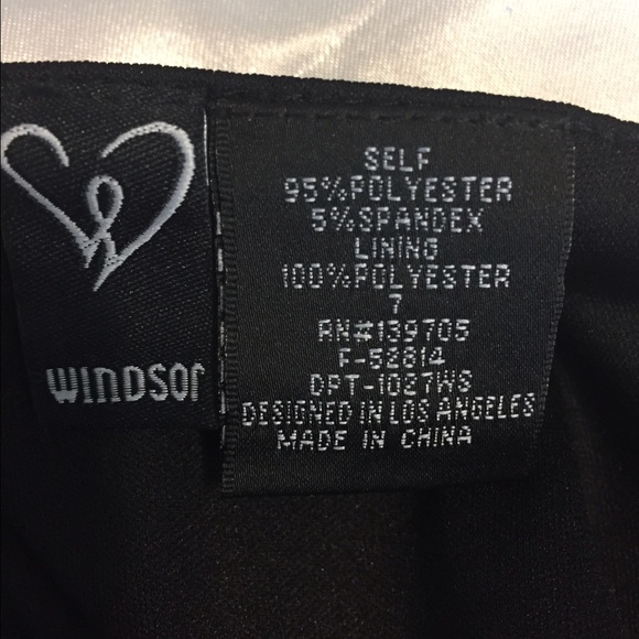 💗blk & Cream cocktail Dress💗 - Picture 4 of 4