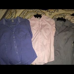 H&M Button-up Dress Shirts.