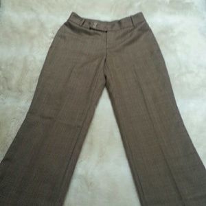 Banana Republic Factory Glen Plaid Wool Dress Pant