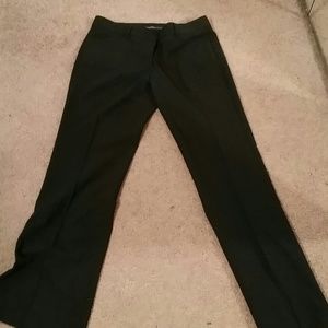 Regular black slacks