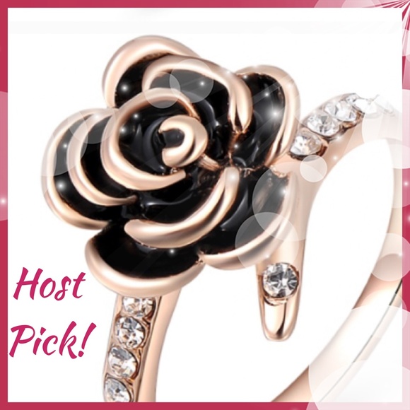 🆕 Stunning Rose GP CZ Ring