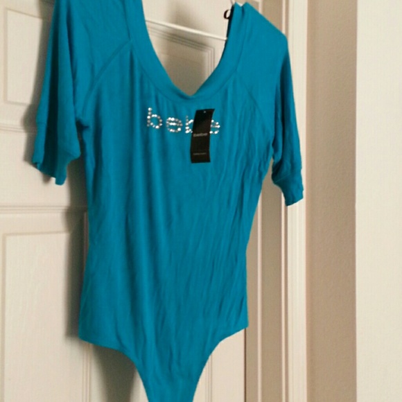 3/4 sleeve logo bodysuit