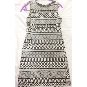 Printed bodycon dress
