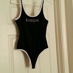 Bebe logo bodysuit