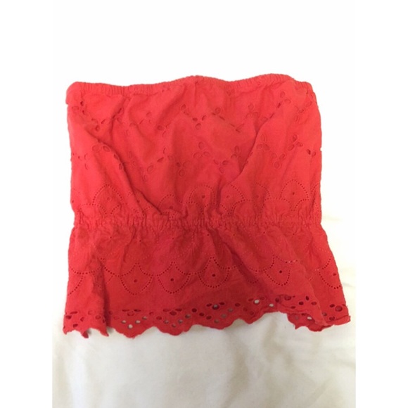 Strapless Crop top