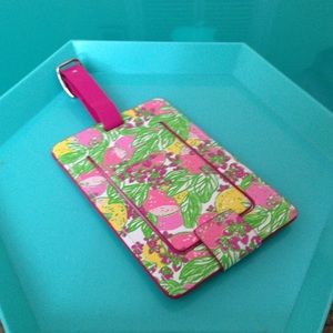 Lilly Pulitzer luggage tag