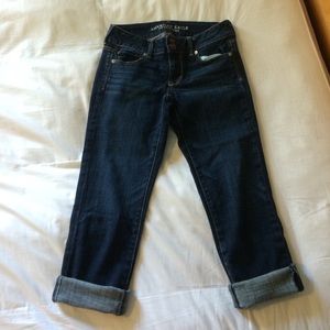 American eagle capri pants