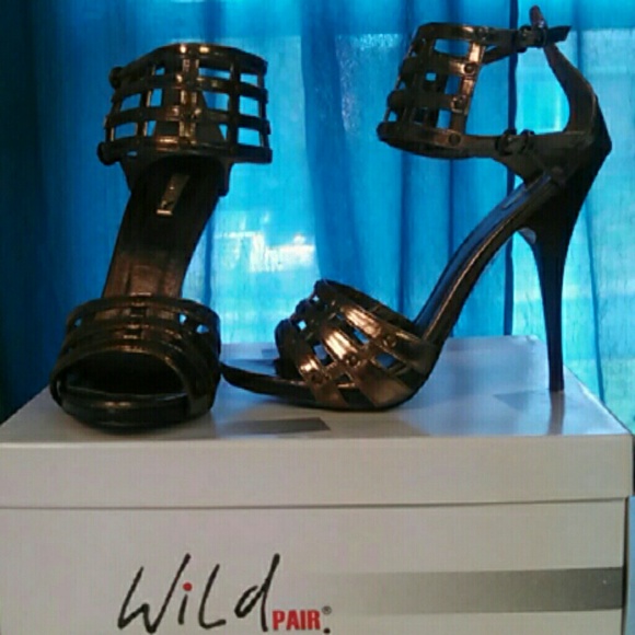 "Candi" by Wild Pair Open Toe Heels