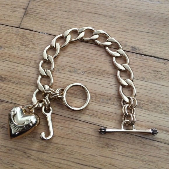 Juicy Couture Gold Charm bracelet