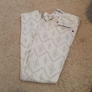 Pattern Skinny Jeans