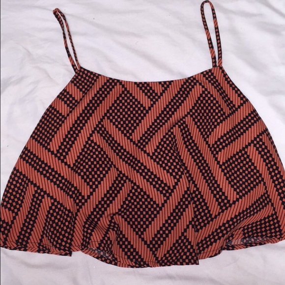 Printed Crop top