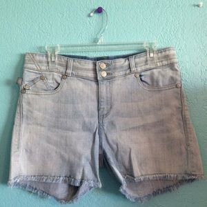High waisted shorts