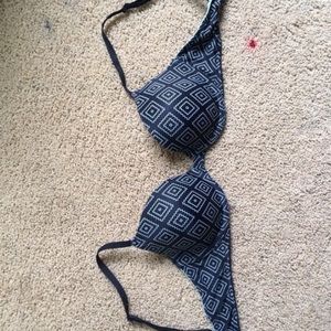 Black & White Victoria's Secret Bra