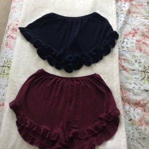 Bundled Brandy Melville shorts