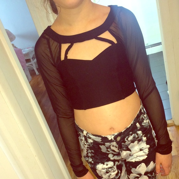 Nasty gal crop top