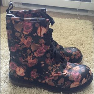 Floral Boots